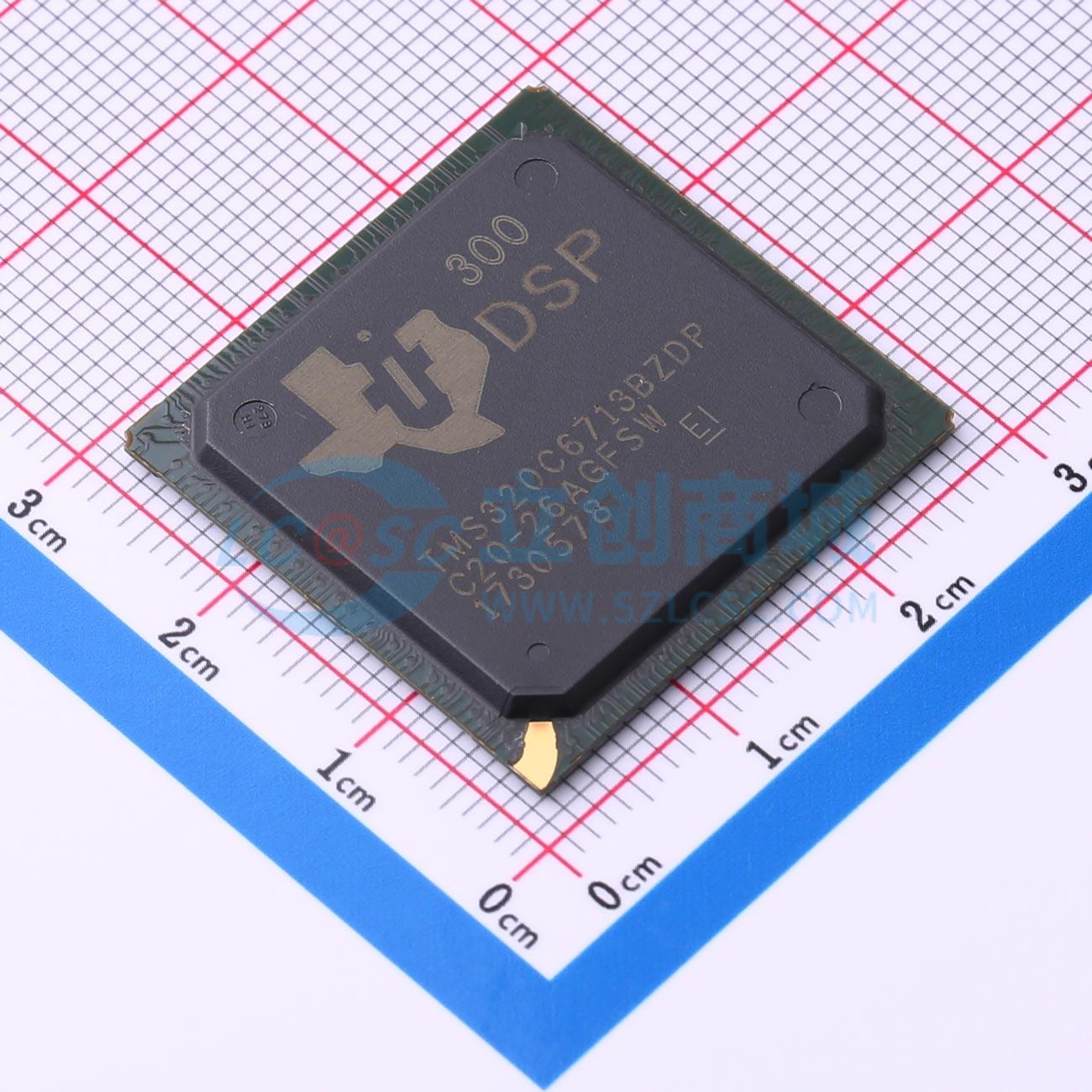 数字信号处理器(DSP/DSC) TMS320C6713BZDP300 BGA-272 原装正品