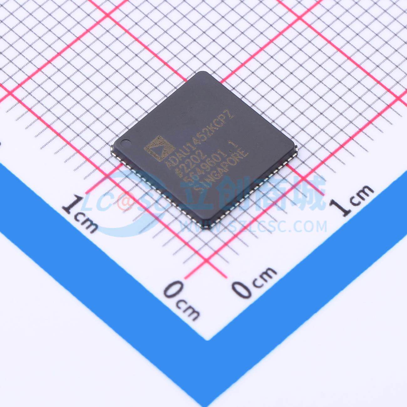 数字信号处理器(DSP/DSC) ADAU1452KCPZRL LFCSP-72(10x10) 原装