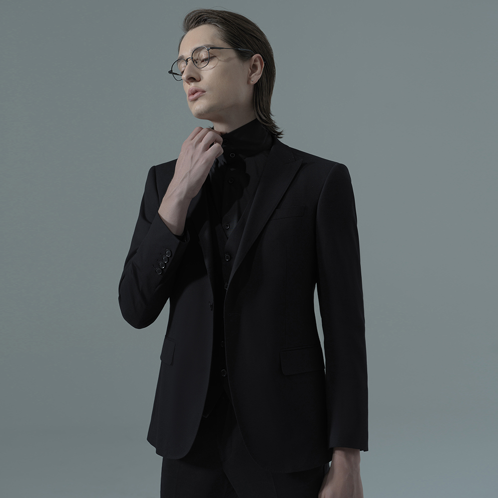 Cipressoスーツメンズスーツスリム韓国プロフェッショナルスーツビジネススーツ高級新郎ウェディングドレス