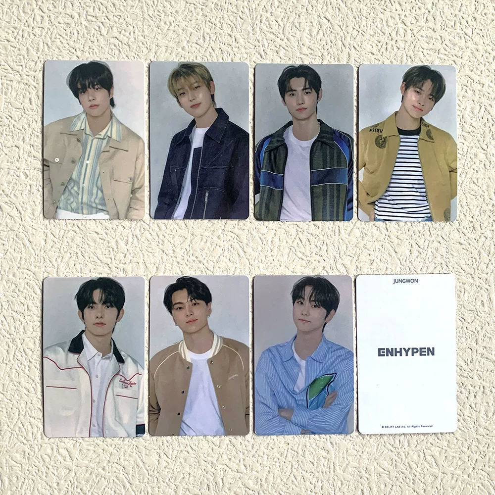 Кард-кошелек ENHYPEN WEVERSE CARD WALLET Фотокарточка посткард случайная карта периферия