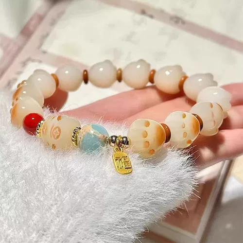 Милый браслет из бисера подходит для мужчин и женщин, на удачу, подарок на день рождения