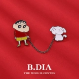 Мелки, японская мультяшная брошь, металлический значок для школьников, школьный рюкзак, булавка, аксессуар