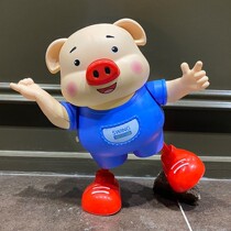 Tikyun Red Dancing Pig Baby Singing Music Little Pig Baby Children Electric Fun Boy Girl Toys