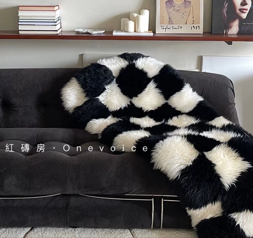 Красный кирпичный дом Onevoice Австралия Pure Wool Модная шахма