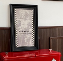 Red Brick House Onevoice Exclusive Original Retro Wall-to-wall Black-and-white Board G Hang Painting Exclusive Homemade