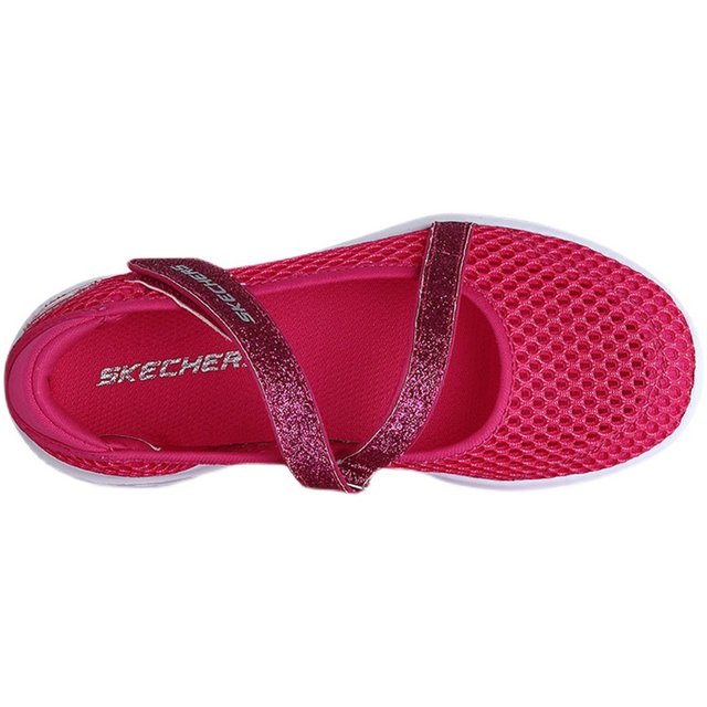 ເກີບເດັກນ້ອຍຍິງ skechers Skechers summer ທີ່ມີນ້ໍາຫນັກເບົາແລະອ່ອນນຸ່ມ Mary Jane ເກີບເກີບບາດເຈັບແລະເກີບບາດເຈັບແລະ 81166L