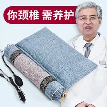 Cervical Spine Pillow Sleep Special Aigrass Protection Cervical Spine Sleep Buckwheat Repair Semen Cassiae Pillow Neck round neck pillow Hard