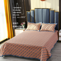 Pure cotton eighth floor gauze cover blanket wool towels covered with three sets double dual-use full cotton bed cover bed cover with blanket cover legs