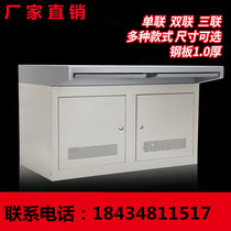 Monitoring operating table single-link duplex triplex computer monitoring operating table Two-link control platform operating platform