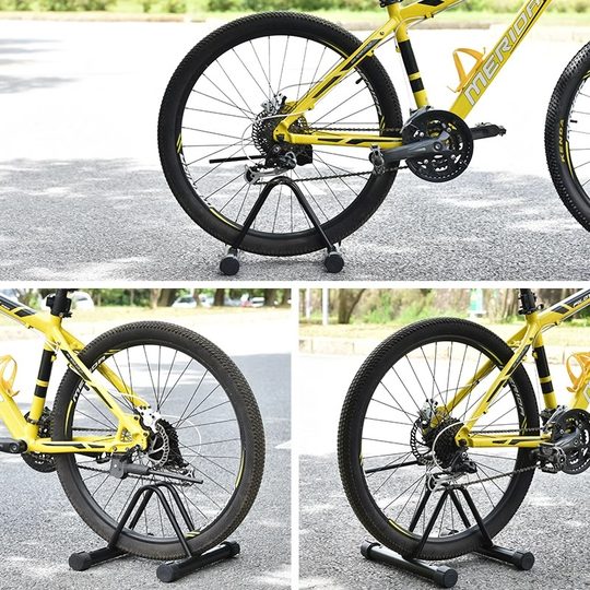 公路自行车停车架山地车脚撑支架维修车架子单车室内外放置展示架