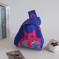 Шерсть кошачья голубая (вес 90-100г)