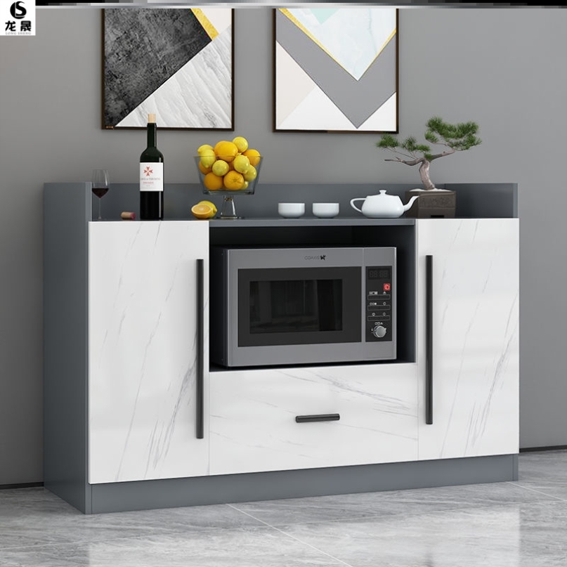 Large-capacity wine cabinet light luxury dining cabinet oven cabinet low cabinet assembly modern shelf new Chinese simple cabinet bucket