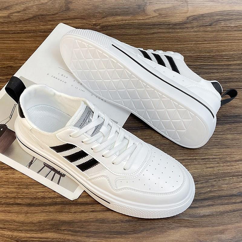 Official Trefoil European Station White Sneakers for Men 2026 New Breathable Men's Casual Sneakers Men's Sports Shoes