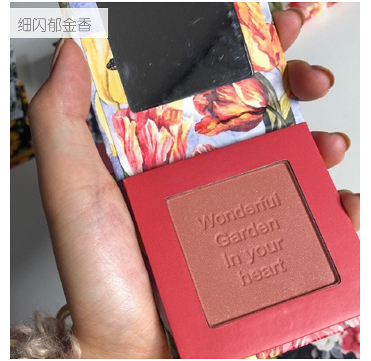NyceMakeup hộp hoa phấn má hồng kem cam khô hồng phấn hồng trang điểm nude cô gái Nhật Bản phấn má hồng - Blush / Cochineal phấn má canmake