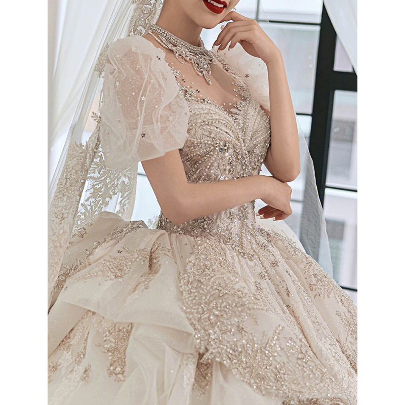  XXL+White trailer wedding dress   + $31.42 