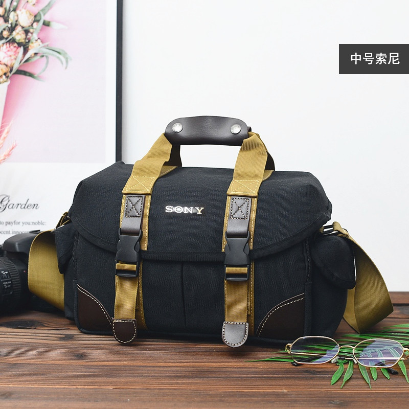 Suitable for Sony Camera Bag, Micro-Slr Bag, A7Ca7R4A7M4A9Rx10M7M5A55 Photography Bag, Shoulder Bag