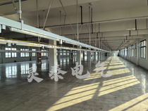 Clothing factory lighting bus duct light frame PVC plastic steel rotating socket assembly line special bridge