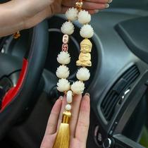 Car rearview mirror pendant Haoyun Lotus Lotus Baby Buddha Bodhi Lotus peace decoration for men and women in the car high-end pendant