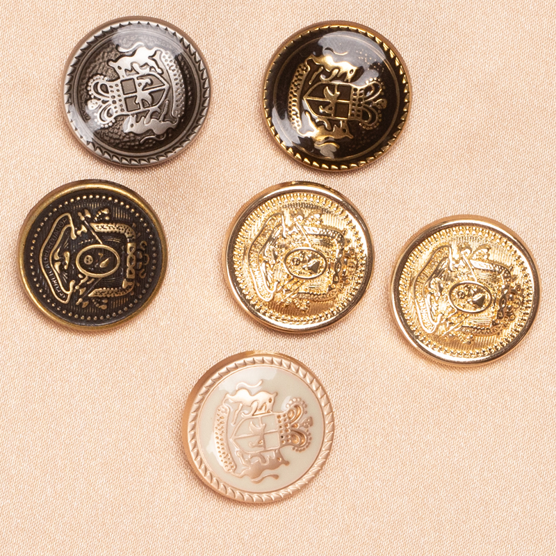 Coat Buttons, Trench Coat Buttons, Jacket Buttons, Suit Buttons, Round Metal Clothing Buttons, Dress Buttons, Ready-To-Wear Versatile Buttons, Wool Sweater Buttons, Pants Waistband Buttons
