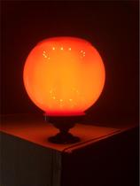 Gate light red practical ball lamp outdoor waterproof solar light color spherical pillar lamp red ball fence DSA red
