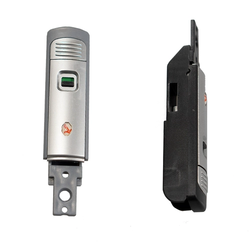 Чемодан, аксессуары, серебряный черный замок