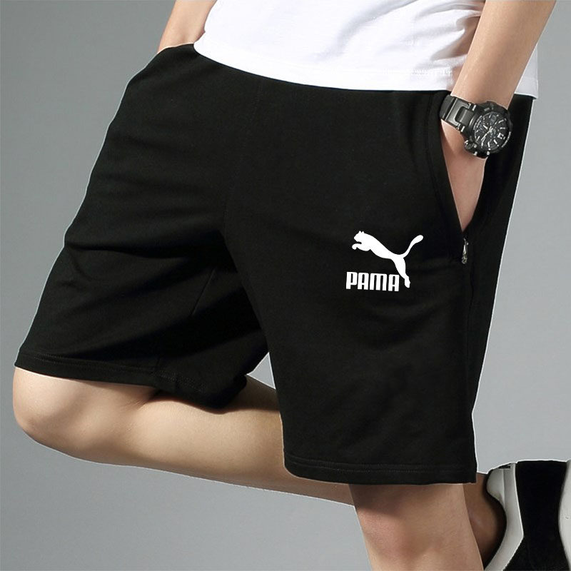 Men's summer casual shorts new quick-drying five-point trend ins outer wear loose casual shorts cotton sports pants