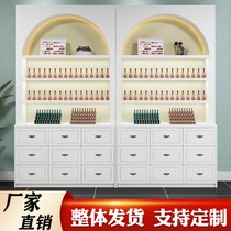 Nail cabinet cosmetics display cabinet storage cabinet nail polish storage cabinet nail polish glue high cabinet wall cabinet for nail salon