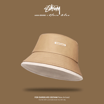 Spring Summer Bifacial Fisherman Hat Children Sunscreen Cap Baseball Cap Han Edition Tide 2022 New Duck Tongue Cap Suncap