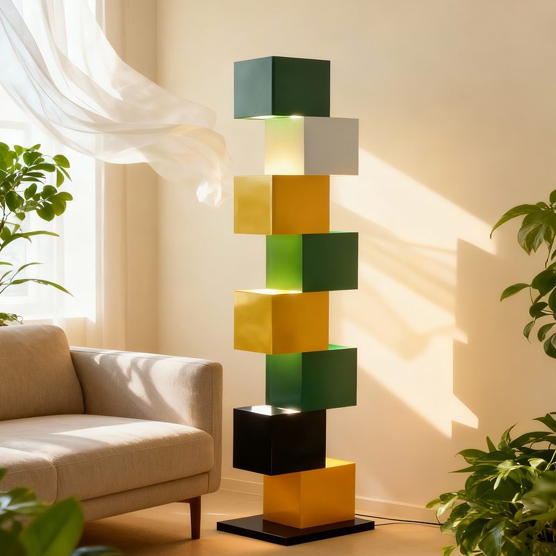 Dopamine Floor Lamp Memphis Colorful Art Living Room Sofa Side High-End Designer Bedroom Bedside Table Lamp Dopamine Floor Lamp Memphis Colorful Art Living Room Sofa Side High-End Designer Bedroom Bedside Table Lamp