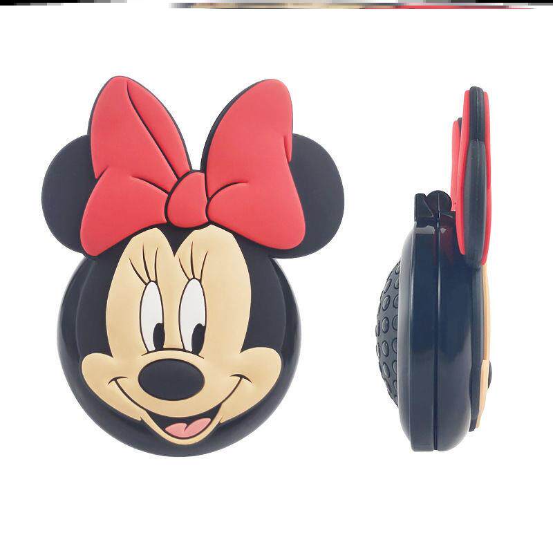 Comb and mirror integrated portable Mickey foldable cartoon comb new children's air cushion massage portable small comb - Taobao