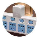 Двухрядная медная беспроводная световая панель для офиса, ночник, универсальный переключатель