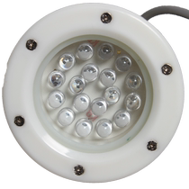 Fountain light LED underwater light waterproof landscape courtyard fountain middle hole light low voltage 24V colorful monochrome 220V high voltage