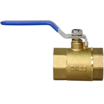 Copper ball valve with double inner and outer wires fountain valve water pipe pipe 4 minutes 6 minutes 1 inch switch engineering use