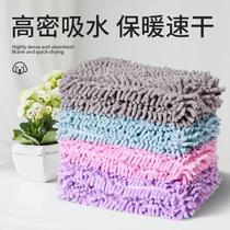 Pet Absorbent Towel Thickened Speed Dry Pooch Bath Special Bath Towels Golden Hair Super big no stick fur supplies