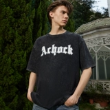 A chock Базовая ретро летняя футболка подходит для мужчин и женщин, с печатью вашего логотипа, в американском стиле, короткий рукав