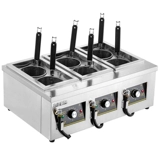 Остановка электрическая горшка с лапшой, платформ -тип коммерческий суп -порошок газ печи и сухоффильма для пеленки с газовой газовой печью для кипящей горшки для горшки для горшка