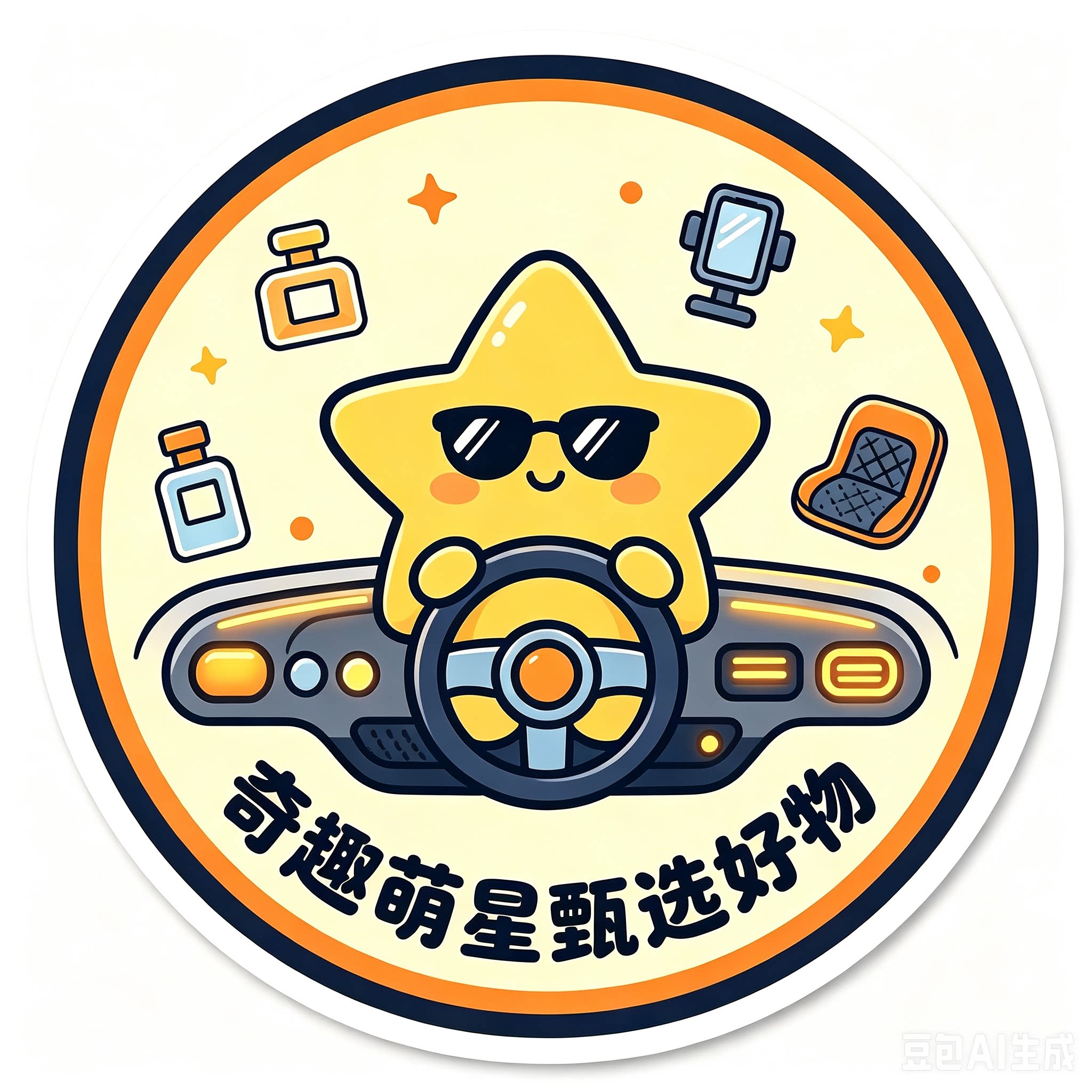 奇趣萌星甄选好物的LOGO