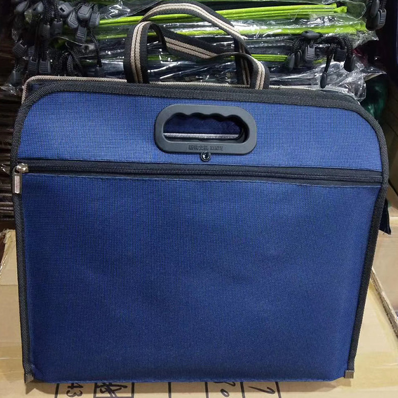 Conference Handbag Business Briefcase briefcase Custom Inprint LOGO Trademark Order Conference Training Paper Bag