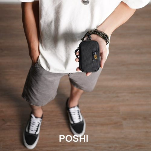 Нейлоновые ключи от машины, ключница, универсальный маленький картхолдер, наушники, сумка для техники, США