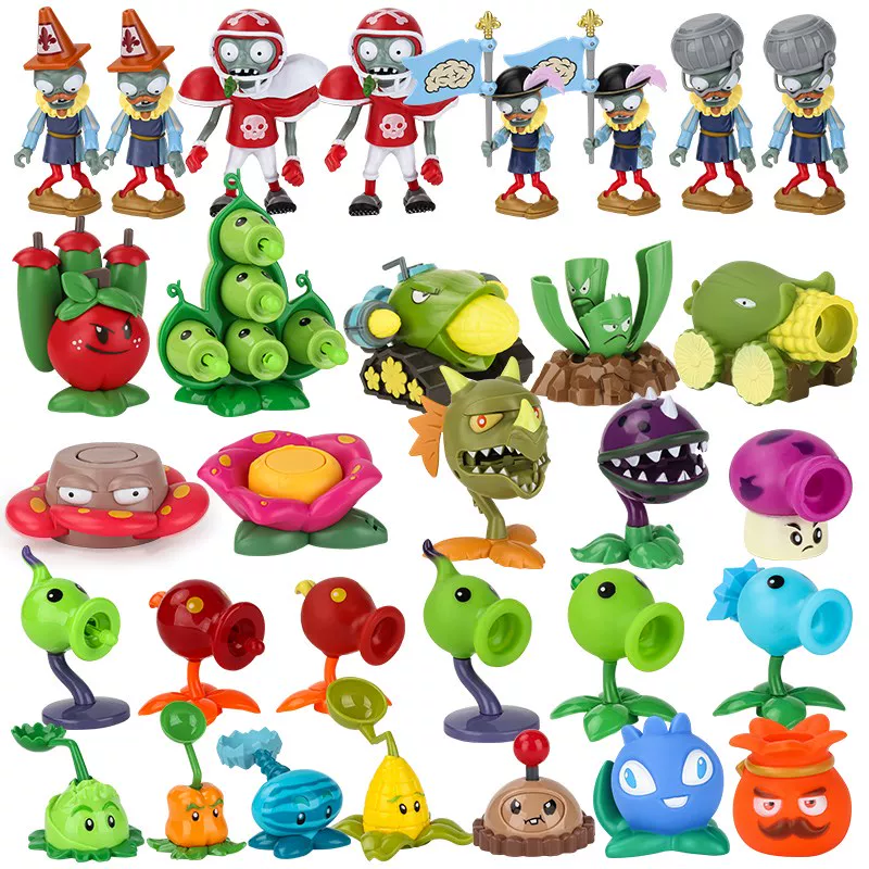 Genuine Plants vs. Zombies, toy, set, full set, can launch