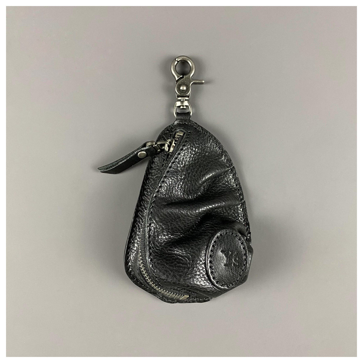 Ys Dark Retro Personalized Leather Key Case Yamamoto Cowhide Coin Purse Bag Ornament Women's Models
