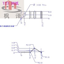 Maple Translation Spring Press Sheet Press line shrapnel Position spring sheet Stainless Steel Sheet Castube Buckle Shrapnel Clip Wire Sheet High Bomb