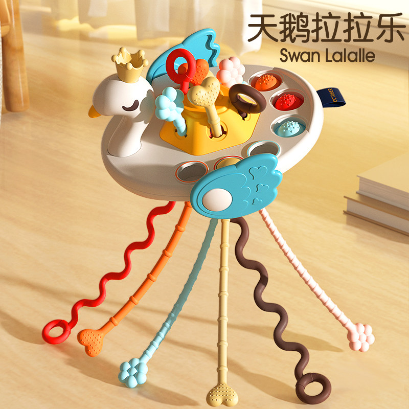 Baby Smoking Haptic Training Baby Fingers can bite 0 1 year old grabbing Lara Toys