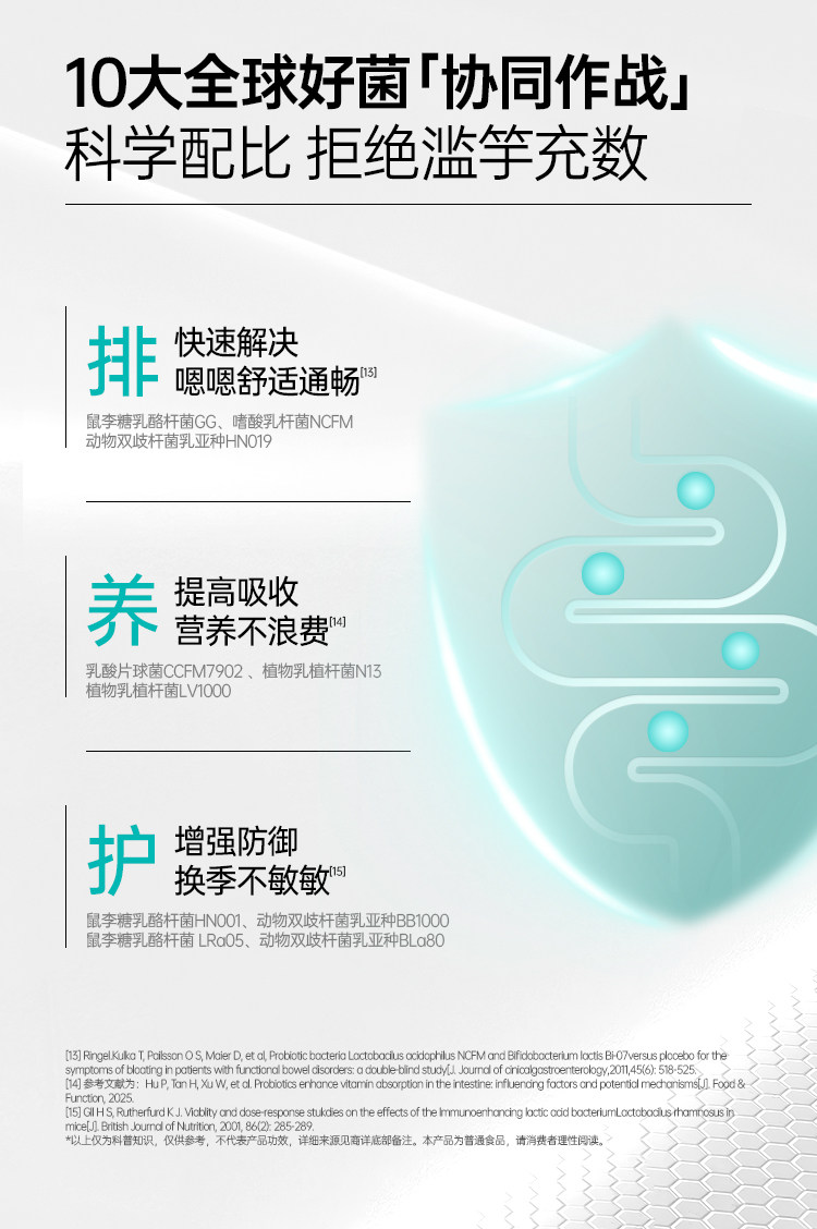 【中国直邮】 菌小宝 太空1号  【WONDERLAB万益蓝平替】20g(2g*10瓶)/盒 千亿肠道益生菌 益生元 冻干粉 饮料 轻松享 健康  成人