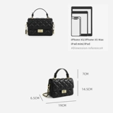 CFEIKSHI Цепь, сумка на одно плечо, премиум класс, в стиле Шанель, на цепочке