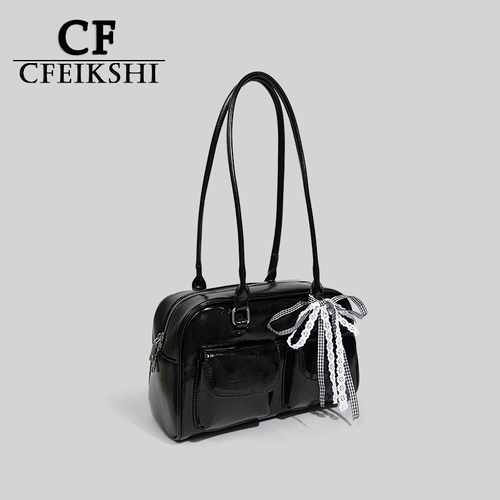 CFEIKSHI Небольшая дизайнерская бостонская сумка, сумка на одно плечо, Южная Корея