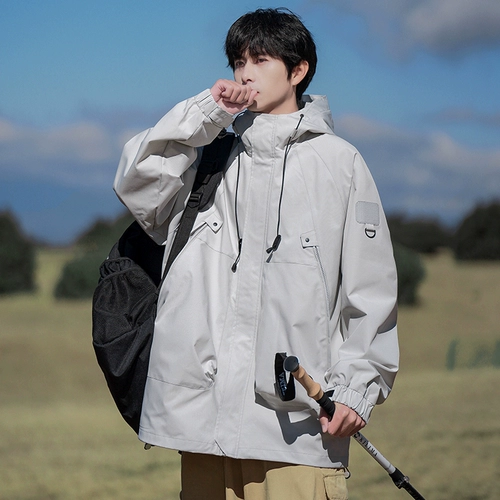 Warrior, дорожная демисезонная ветрозащитная водонепроницаемая альпинистская куртка, в американском стиле