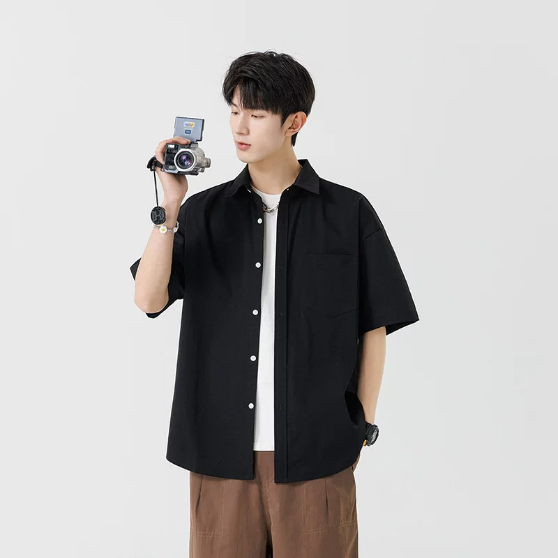 Warrior, silk summer shirt for leisure