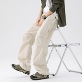 Warrior, шелковый парашютист, мужские летние штаны, спортивные повседневные брюки для отдыха, свободный прямой крой