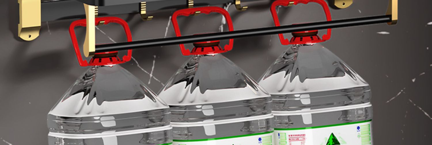 太空铝卫生间毛巾架浴室置物架轻奢风免打孔厕所壁挂浴巾杆洗手间